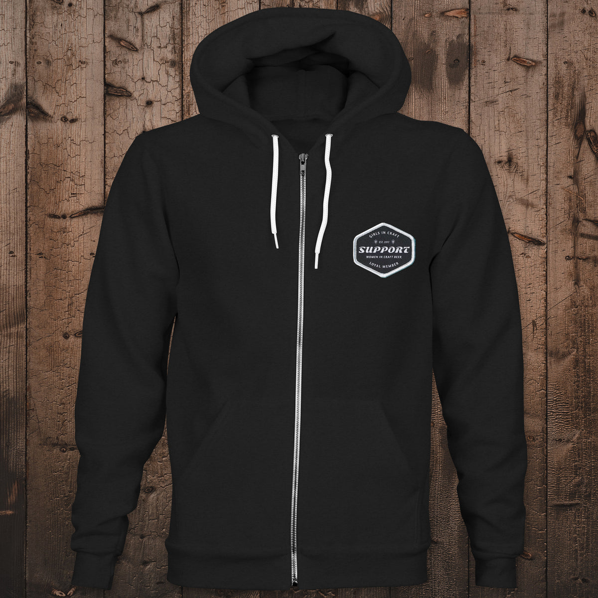 Thank You For Being a Friend ZipHood – Girls In Craft