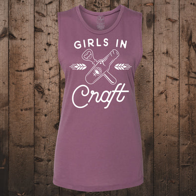 Bottle x Opener Muscle Tank-Shiraz