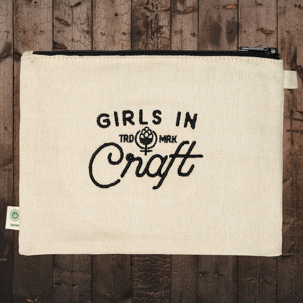 Girls In Craft Hemp Creative Pouch