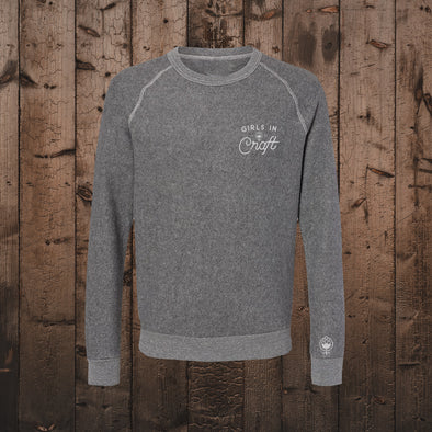 Trademark Logo Eco Teddy Crewneck-Eco Grey