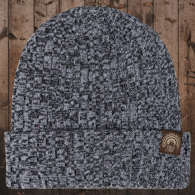 Nature Beer Repeat Beanie-Black/White