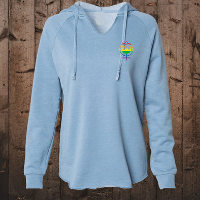 Liberty Pride California Hoodie-Misty Blue