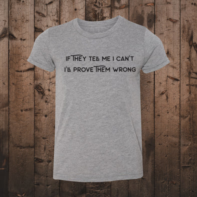 The Abby Youth Tee-Grey