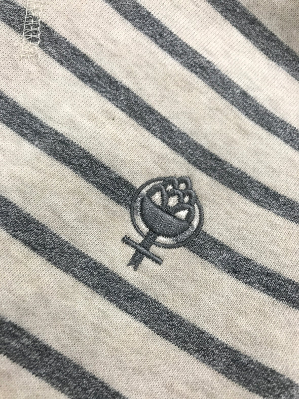 Liberty Logo Striped French Terry Hoodie