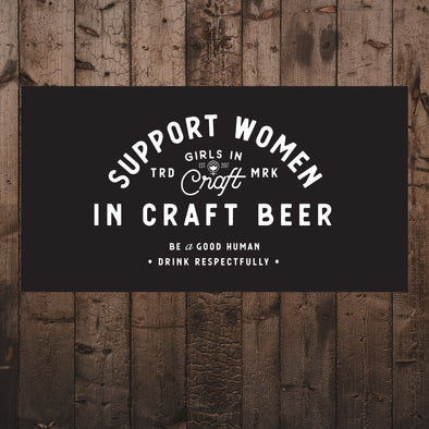 Support Women in Craft Beer Sticker